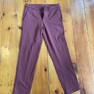 Lululemon Mens 32/32 ABC Pant Slim - Date Brown